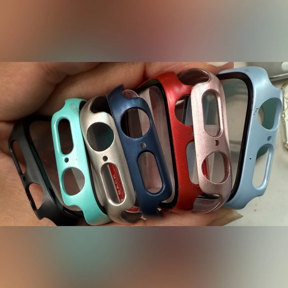 Smartwatch Protective Case Set - assorted colors (10 total)